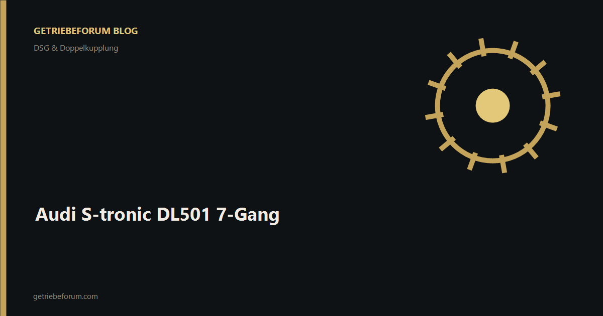 Audi S-tronic DL501 7-Gang